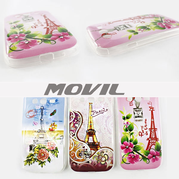 NP-2301 TPU delgado funda para Samsung Galaxy Grand I9082-10